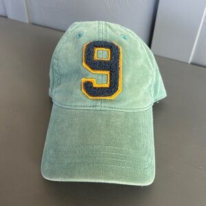 Abercrombie & Fitch Teal and Navy 9 Cap
